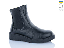 Ботинки Sali 88 чорний к чор-п.зима в магазине Фонтан Обуви