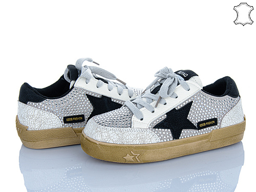 Кеды Clibee A22657 white-grey в магазине Фонтан Обуви
