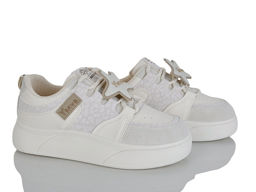 Кроссовки Gratis PR-K1226 beige в магазине Фонтан Обуви