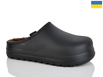 Сабо Malibu HM147 чорний в магазине Фонтан Обуви