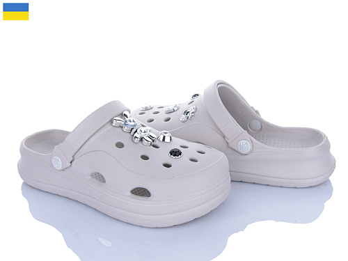 Кроксы Inblu F652 сірий в магазине Фонтан Обуви