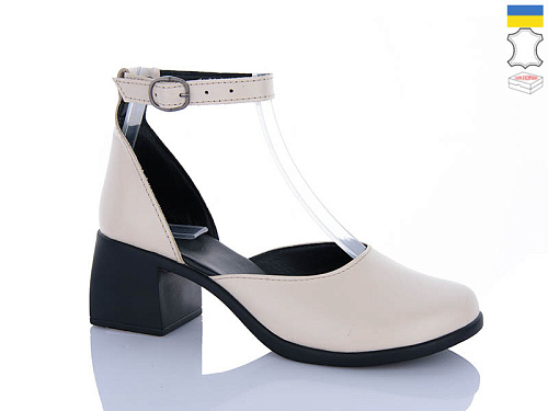 Туфли Sali 1122 беж к. в магазине Фонтан Обуви