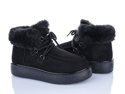 Ботинки Baolikang G20-1 black в магазине Фонтан Обуви