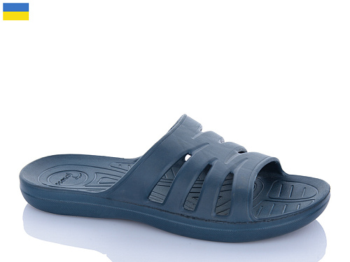 Шлепанцы Успіх Cross SV013 синій в магазине Фонтан Обуви