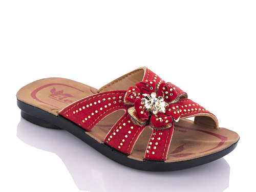 Шлепанцы Demur K26-Elena 1 red (25-29) в магазине Фонтан Обуви