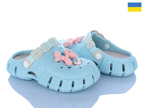 Кроксы Inblu DS77 блакитний в магазине Фонтан Обуви