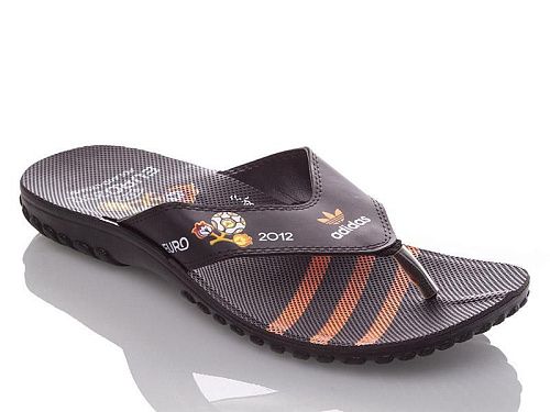 Шлепанцы Demur MEA black-orange V в магазине Фонтан Обуви