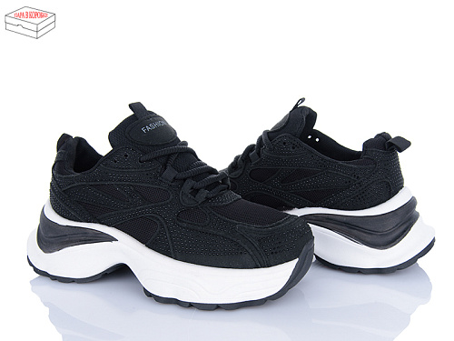 Кроссовки Ailaifa Rosa 03 black в магазине Фонтан Обуви