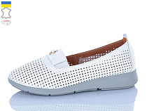 Туфли Sali 012-1 білий сір-п. в магазине Фонтан Обуви