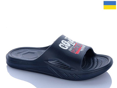 Шлепанцы Dago Олімп П408 синій в магазине Фонтан Обуви