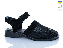 Босоножки Sali 805 чорний з чор-п. в магазине Фонтан Обуви
