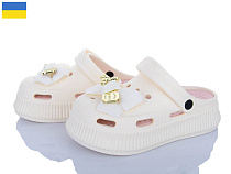 Кроксы Roks 155-4 крем-пудра в магазине Фонтан Обуви