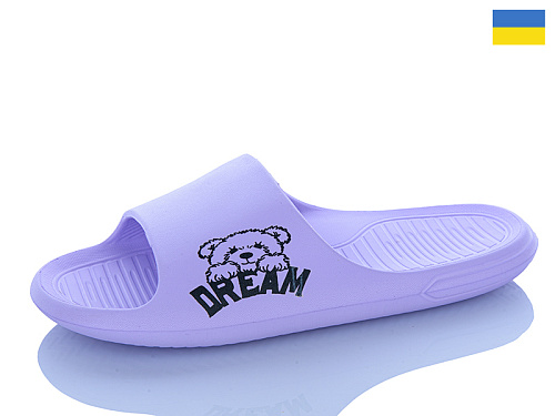 Шлепанцы Inblu DS70 бузковий в магазине Фонтан Обуви