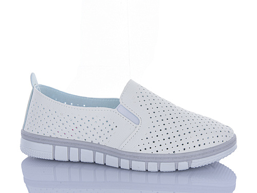 Слипоны Qq Панда L26-9 в магазине Фонтан Обуви