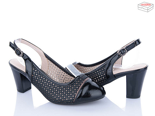 Босоножки Qq Shoes CO2 black в магазине Фонтан Обуви