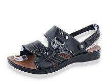 Сандалии Jumay SP босон. корона чорний в магазине Фонтан Обуви