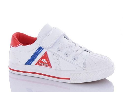 Кеды Comfort-Baby 13100 білий-червоний в магазине Фонтан Обуви