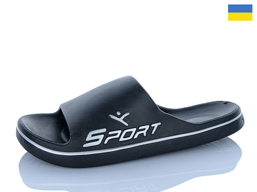 Шлепанцы M&L Alex13 B403  чорний в магазине Фонтан Обуви