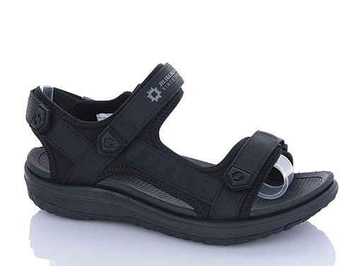Босоножки Okshoes 1638-1 black в магазине Фонтан Обуви