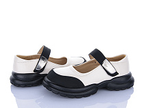 Туфли Clibee AD621 beige-black в магазине Фонтан Обуви