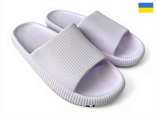 Шлепанцы Rai Shoes 024 лаванда в магазине Фонтан Обуви