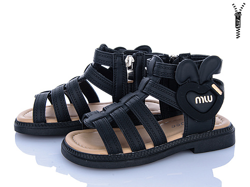 Босоножки Clibee ZB2282 black в магазине Фонтан Обуви