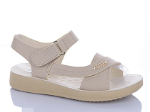 Босоножки Minghong 7722 масажка beige в магазине Фонтан Обуви