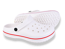 Кроксы Slipers 234 білий в магазине Фонтан Обуви
