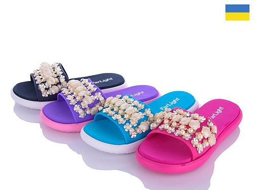 Шлепанцы Farlight 8459-4 mix в магазине Фонтан Обуви