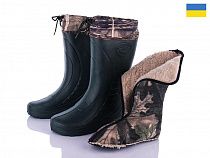 Сапоги Krok Крок сапог с чулком Б09 зеленый в магазине Фонтан Обуви