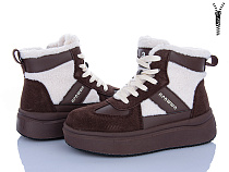 Ботинки Clibee AB0253 brown в магазине Фонтан Обуви