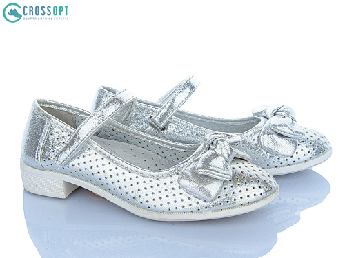 Туфли Crossopt D105 silver в магазине Фонтан Обуви