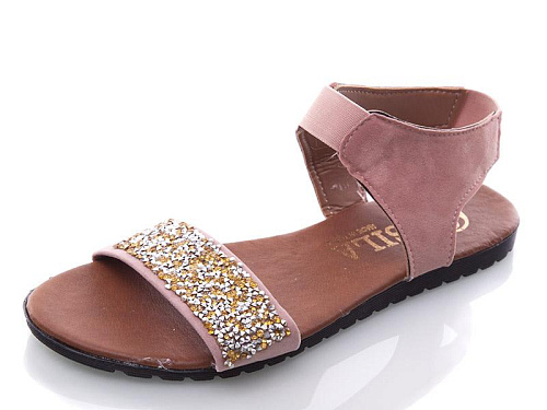 Босоножки Waldem Ж055-Б роз в магазине Фонтан Обуви