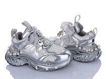 Кроссовки Clibee AD866530-1 silver в магазине Фонтан Обуви