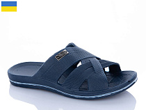 Шлепанцы Успіх Olimp M204 синій в магазине Фонтан Обуви