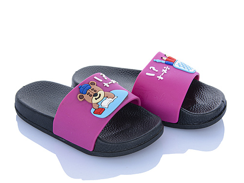 Шлепанцы Super Gear 00901-2 fuchsia в магазине Фонтан Обуви