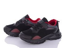 Кроссовки No Brand 2603-1 black-red в магазине Фонтан Обуви