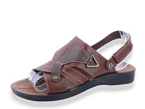 Сандалии Jumay SP босон. трикутник коричневий в магазине Фонтан Обуви
