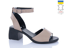 Босоножки Sali 161 капучино чор-п. в магазине Фонтан Обуви