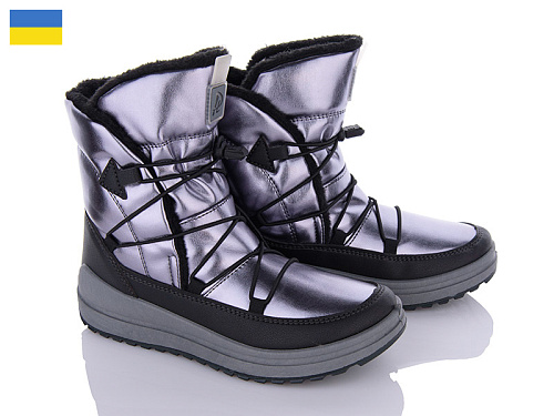 Ботинки Львов База Paolla 461-6313 silver в магазине Фонтан Обуви