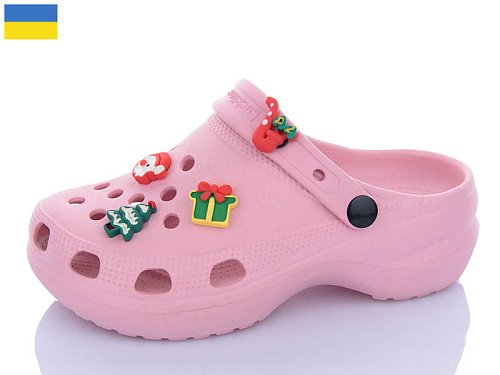 Кроксы Luckline 5139-366 Джибітси асорті в магазине Фонтан Обуви