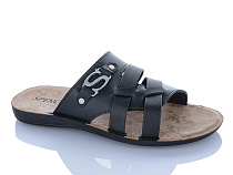 Шлепанцы Jumay SP S чорний в магазине Фонтан Обуви