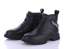 Ботинки Angel Y107-7605 black в магазине Фонтан Обуви