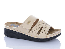 Шлепанцы Sali One 108-1 бежевий в магазине Фонтан Обуви