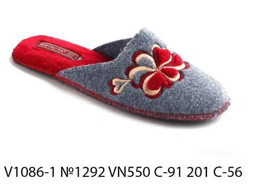 Тапочки Белста V1086-1 №1292 VN550 C91 201 C-56 в магазине Фонтан Обуви