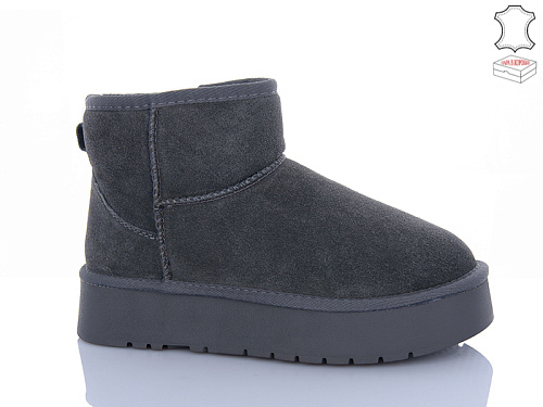 Угги Qq Панда T3QQ8-4 в магазине Фонтан Обуви