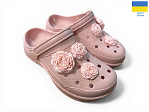 Кроксы Rai Shoes 411 пудра в магазине Фонтан Обуви