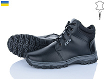 Ботинки Kindzer KC1 чорний в магазине Фонтан Обуви