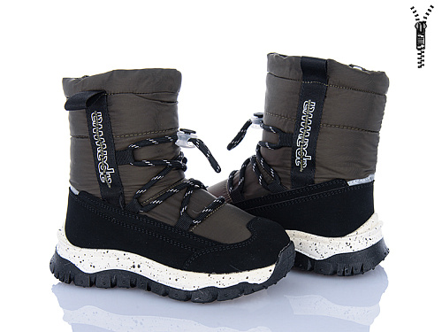 Дутики Clibee-Shosho D6912P-1 khaki в магазине Фонтан Обуви