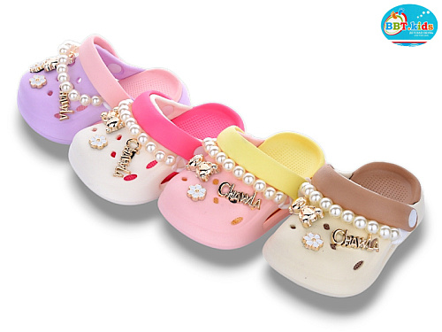 Кроксы Bbt A9165-1 mix в магазине Фонтан Обуви